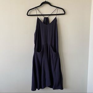 Knots Sisters 2 Pocket Spaghetti Strap Mini Dress